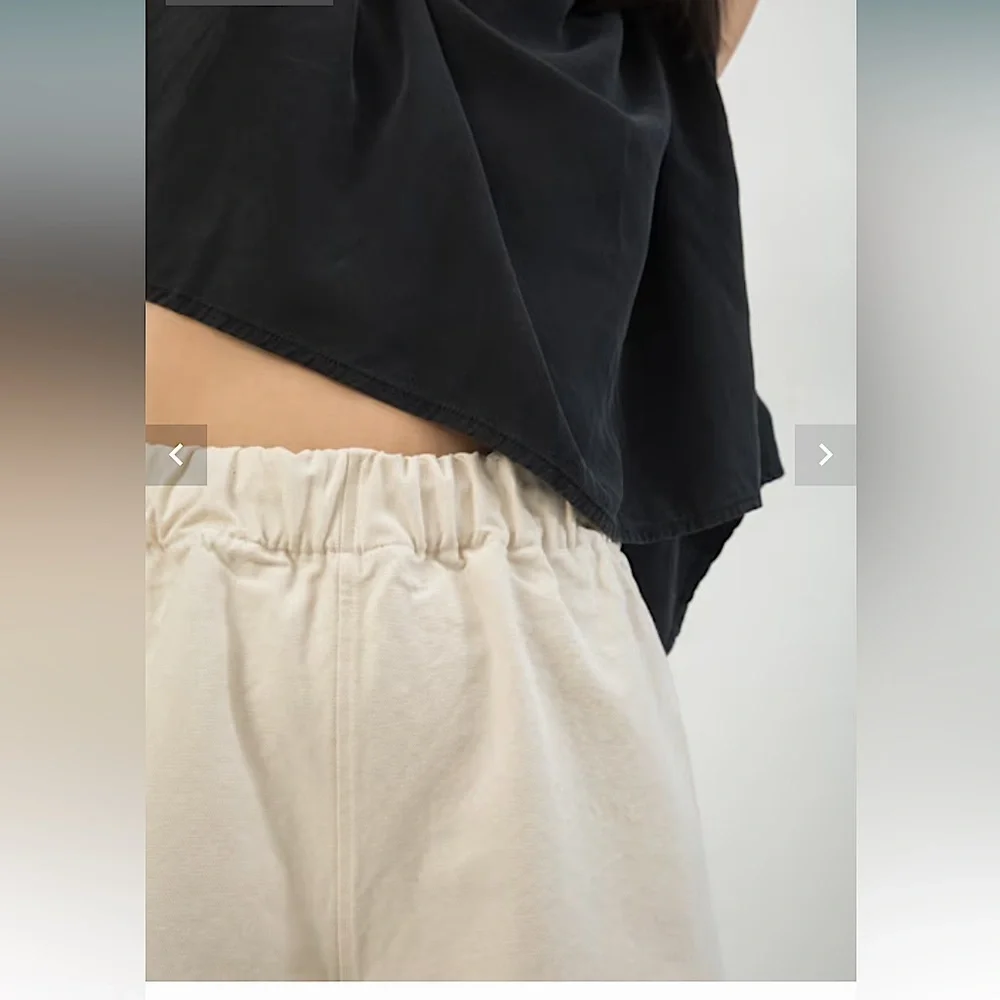 NEW Elizabeth Suzann Cotton Canvas Florence Pants Size XSmall